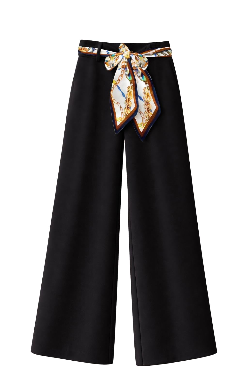 keri perry Trousers for Woman Pants Women's Formal Office Korean | Beige Black Track Pant | Straight | Cotton Spandex Stretchable Trouser | High-Waisted Bottom Wear-picture-11