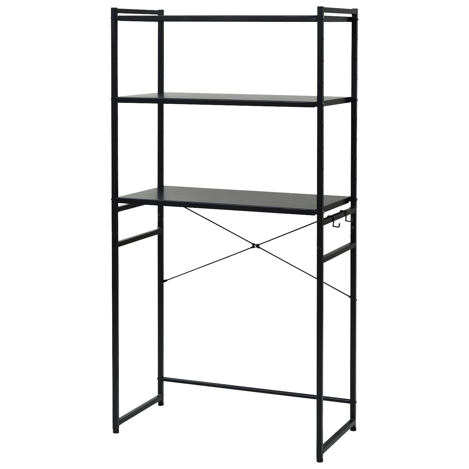 Amazon｜[山善] レンジ台 作業台 ゴミ箱上ラック レンジボード