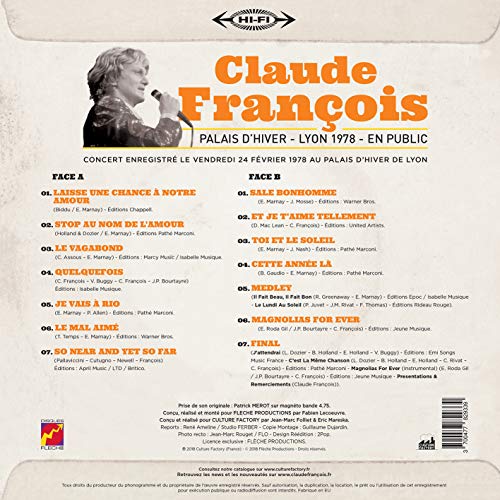 En Public Lyon 1978 - LP 30Cm Vinyle Noir