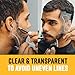 The Cut Buddy Original Shaping Tool, Clear Beard and Hairline Template with Bonus Tracer Pencil, As Seen on Shark Tank