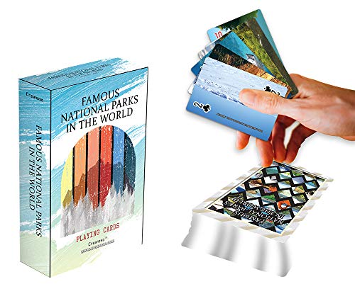 Baraja de Cartas Poker Estilo National Park 54 Cartas