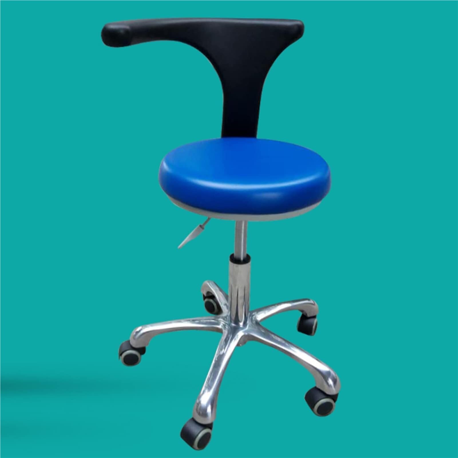 Sgabello da sella ergonomico in stile diviso Sgabello da sella regolabile in altezza Sedia da dentista Sgabello girevole for laboratorio ospedaliero Salone Ufficio Casa