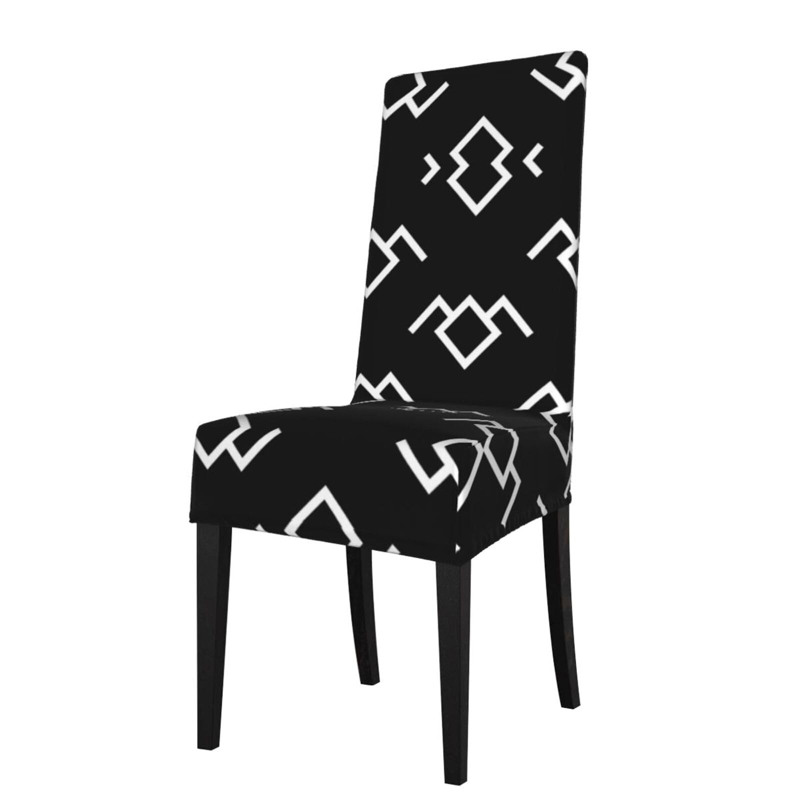 YYHHAOFA Peaks Owl Prints Protection Cover for Dining Chair - Stretch Slipcovers, Easy Refresh for Your Dining Room & Event Decor