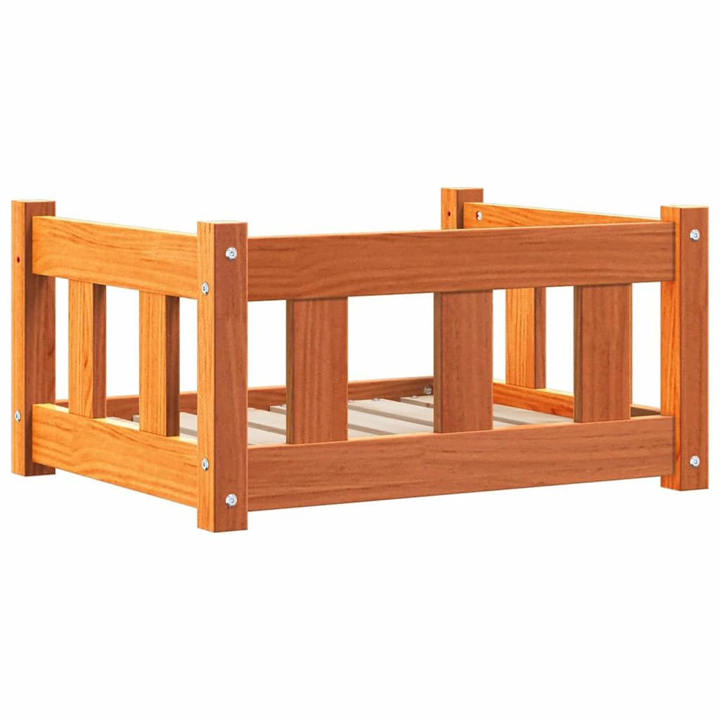 Cuccia per cani in legno di pino massiccio, 55 x 45 x 28 cm, rettangolare, per interni, cuscino per cani, divano per cani, cuccia per cani, cuccia per dormire, soggiorno