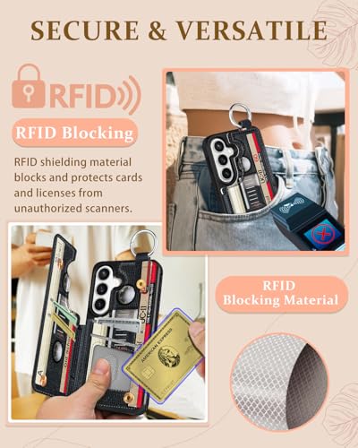 Funda Galaxy S26 Plus cartera para evitar arañazos y organizar tarjetas 5