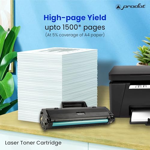 Image of ProDot PLH-110A Toner Cartridge Replaces HP W1112A (110A) Compatible with HP Laser Printer 107a,107w,108a,103a,MFP135A,MFP135w,MFP137fnw,MFP136a,MFP136w,MFP136nw,MFP138fnw,MFP138pn,MFP138pnw,MFP131a