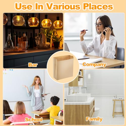 Image of 500 Pcs Waxed Sanitary Napkin Disposal Bags - Feminine Hygiene Liner Paper Bags 7.5'' x 10'' x 3.5'' Wax Lined for Bathroom, Commercial, Personal Restroom, Janitorial Dispenser
