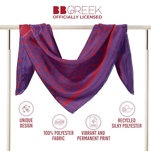 Bad Bananas Red Hat Society Merchandise – Crepe Shawl Scarf – Official Vendor - Collection 5