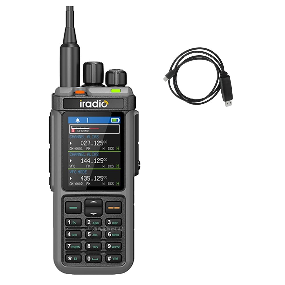 Amazon.com: Iradio UV-98PLUS 6 Bands Walkie Talkie 10W High Power