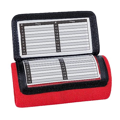 CHLPRO Youth Triple Playbook QB Wristband - 10 Pack Football, Baseball & More