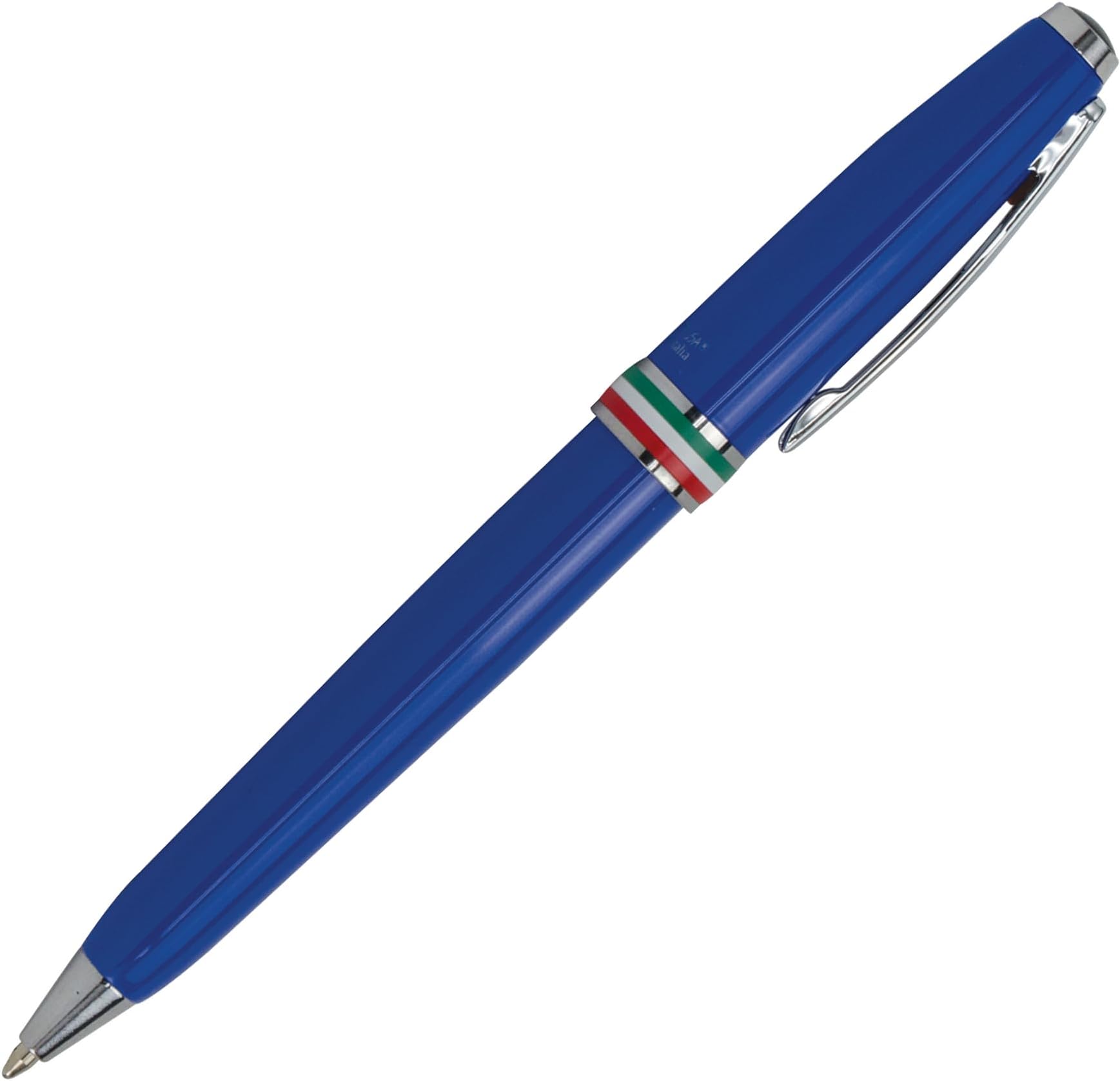 USA Aldo Domani Italia Exotic Blue Ballpoint Pen - Striking Blue Finish - Smooth Twist Action - Ideal for Elegant Writing