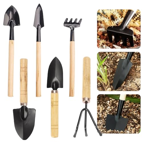 virkwuy 6 Stück Gartenwerkzeug Kinder, Kinder Gartengeräte, Gartenset Kinder, Schaufel Gartenarbeit Spaten für die Nivellierung des Bodens, Clearing Schutt, Geeignet für das Graben von Erde, Sand virkwuy 6 Stück Gartenwerkzeug Kinder, Kinder Gartengeräte, Gartenset Kinder, Schaufel Gartenarbeit Spaten für die Nivellierung des Bodens, Clearing Schutt, Geeignet für das Graben von Erde, Sand