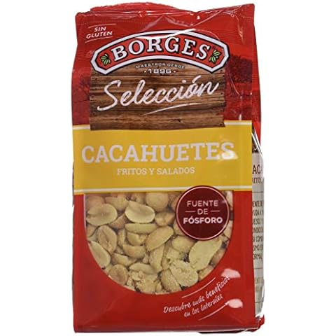 Borges Cacahuete en Grano Repelado Frito y Salado 200g Cover