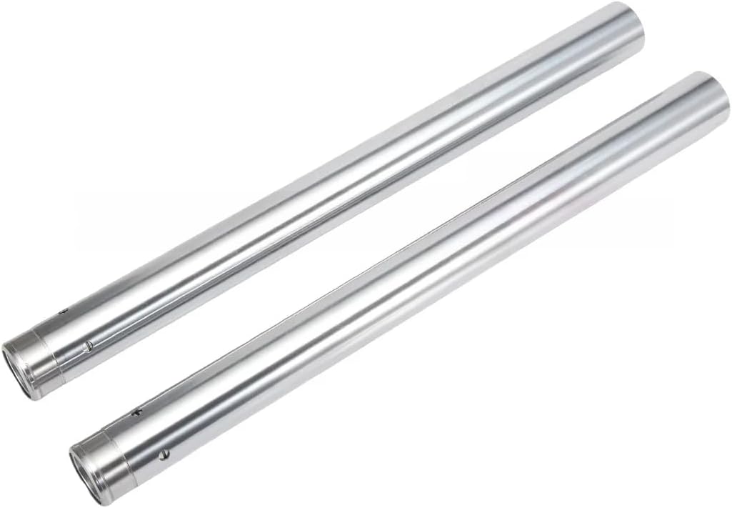 45500113 Front Suspension Inner Fork Tubes 49x580mm Compatible for Harley Compatible for Davidson Compatible for Road Compatible for King 2017 2018 2019 2020 2021 2024 Front Shock Absorber Fork Pipes