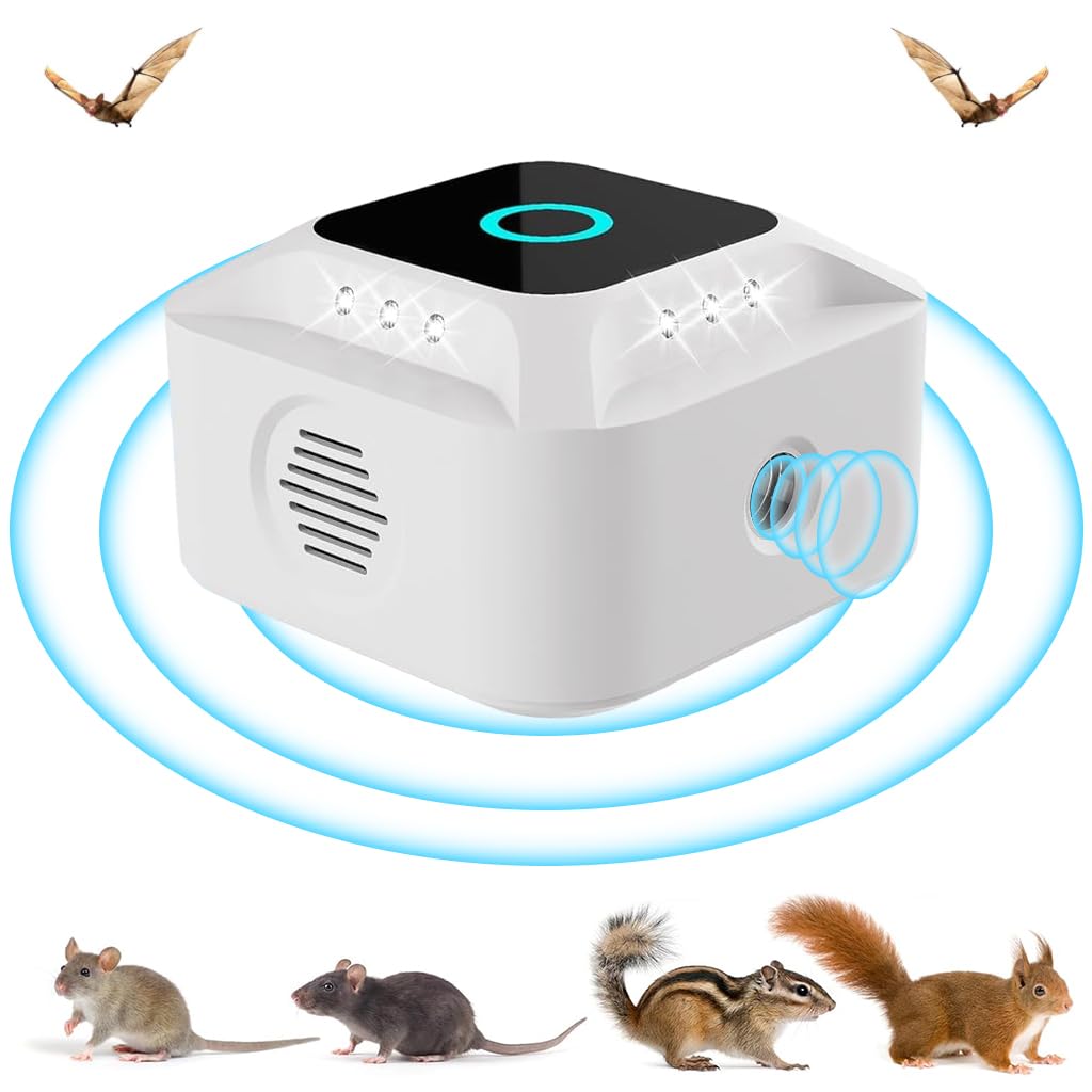HASTHIP® Ultrasonic Pest Repeller with Flashlight and Flashing Lights for Home, Plug-in Pigeon Repellent and Variable Frequency Dog Repellent Device for Mole, Gopher, Snakes, Underground Pests (B0CSYBRB52) Amazon Price History, Amazon Price Tracker