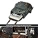 BRASS TACKS Leathercraft Heavy Duty Waxed Canvas Vintage Backpack for Men Women Trim Casual 15.6