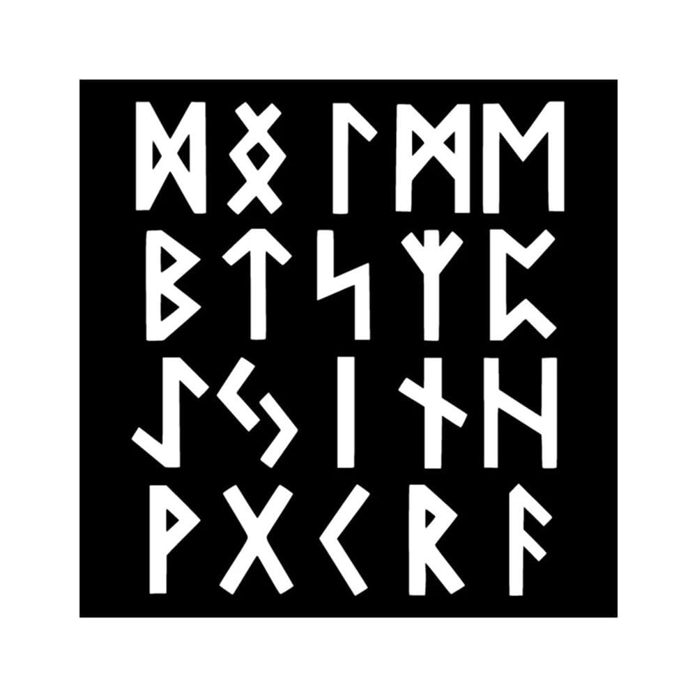 15 * 17cm Slavic Runes Car Sticker Vinyl Decal Car Auto Stickers for Car Bumper Window(White)