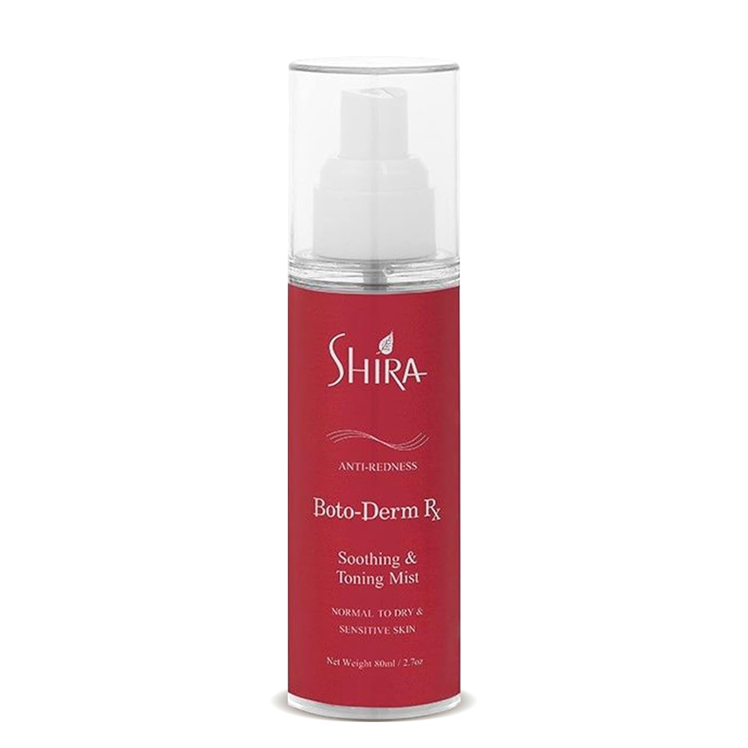Shira Boto-Derm Rx Soothing & Toning Mist- Provides Nourished and Hydrated Skin Reduces Redness and Balances Skins PH for Normal to Dry Skin(2.7 oz)