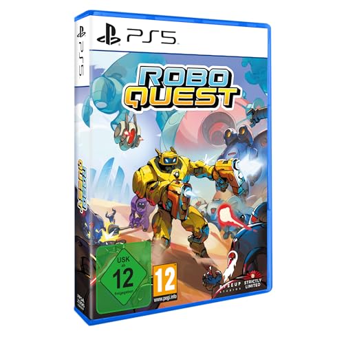 Roboquest PS5 jeu de tir rogue-lite fluide en 4K graphismes cel-shading