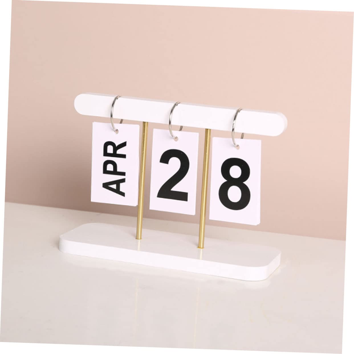 SEWACC 4stücke Tischkalender Für Schreibtisch Wiederverwendbarer -kalender Im Modernen Design Und Dekoration Für Zuhause Oder Büro Für