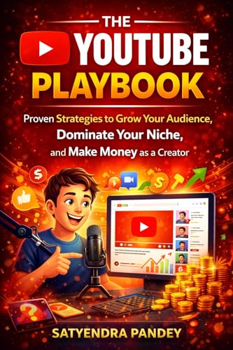 The Youtube Playbook: Proven Strategies to Grow Your Audience, Dominate Your Niche, and Make Money as a Creator