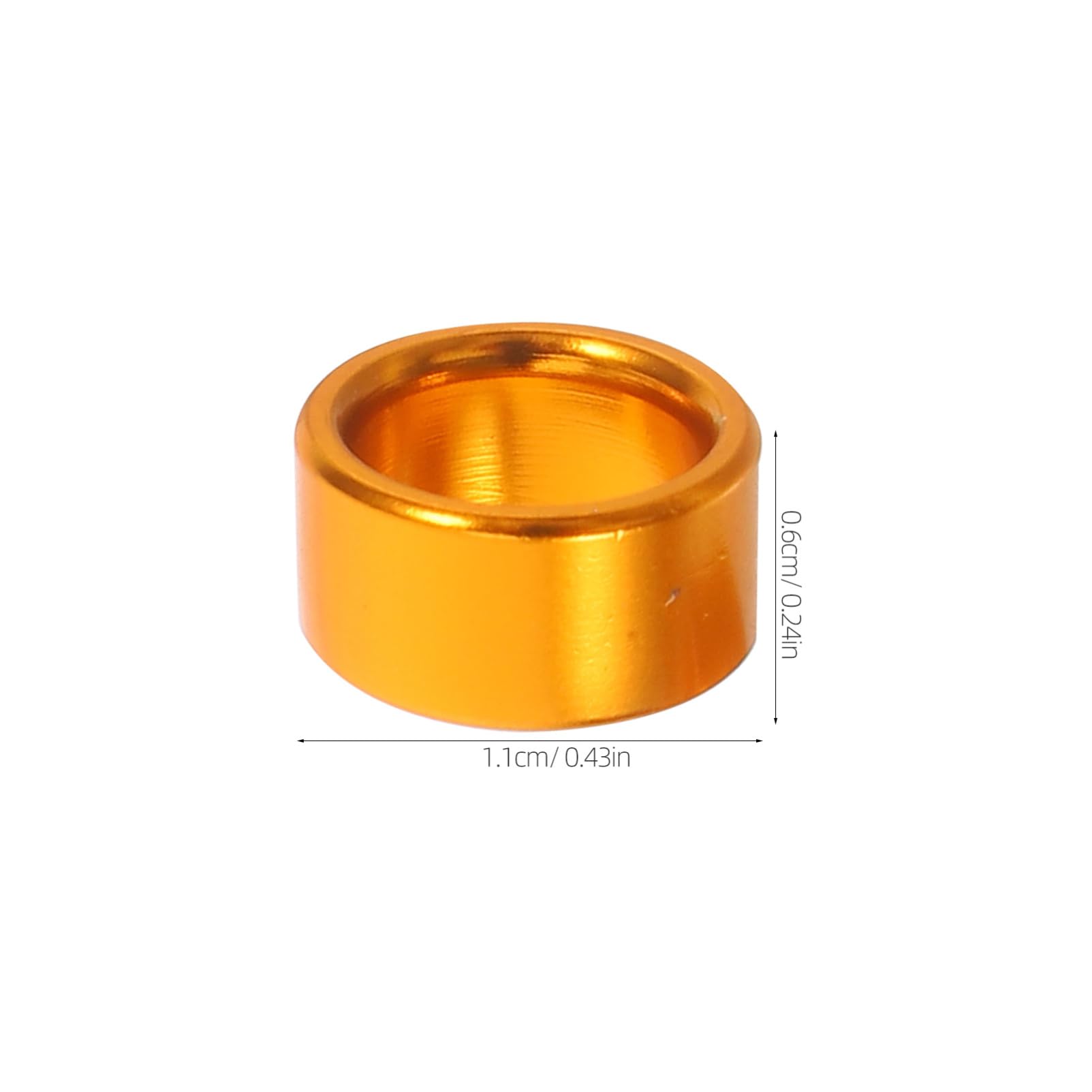 CIYODO Aluminium Pigeon Leg Rings Bird Foot Bands for Health Identification Dove Training Rings with Inner for Pigeon Identification and Tracking