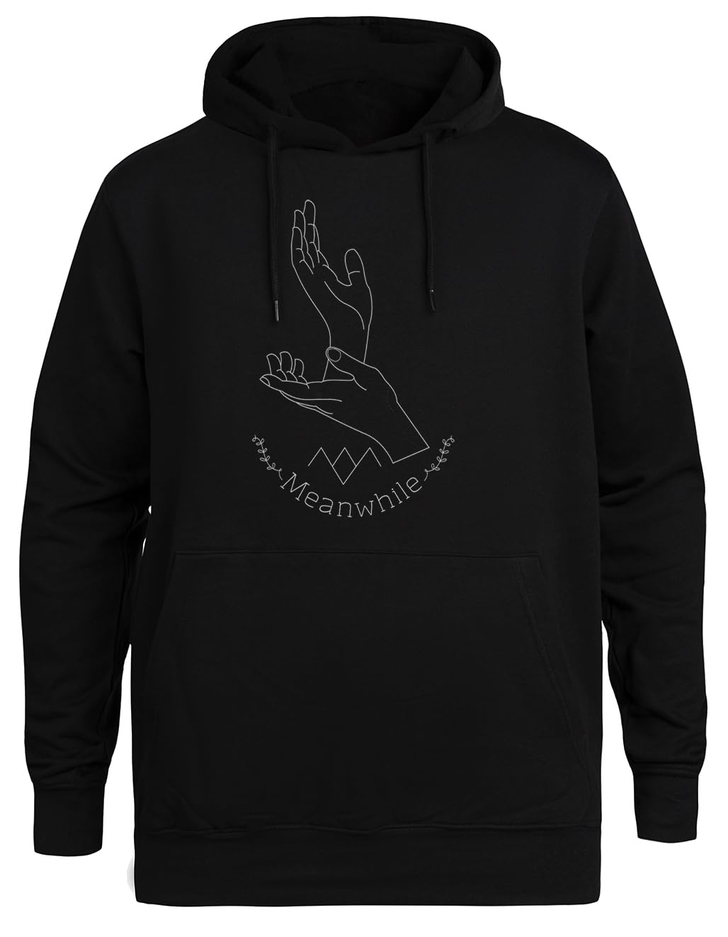 Twin Peaks Laura Palmer Tymczasem Ręce Unisex Czarna Bluza Ekologiczna z Kapturem Unisex Black Hoodie Eco-Friendly Hooded Jacket