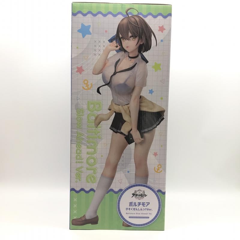 ボルチモア びそくぜんしんっ!Ver. アズールレーン 1/4 フィギュア シャツが透けてしまったシーンを再現！『アズールレーン びそく