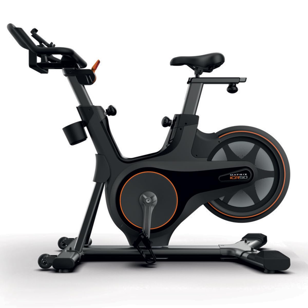 Bici da Spinning Matrix Fitness ICR50 Limited Edition – Cyclette Magnetica 11 Livelli,Bluetooth FTMS, Volano Posteriore in Alluminio, Pedali SPD, Ideale per Casa e Appartamento