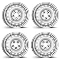 4x Alcar Stahlfelgen 4-6501 6.5Jx16 ET52 5x112 kompatibel mit Mercedes Benz Vito V