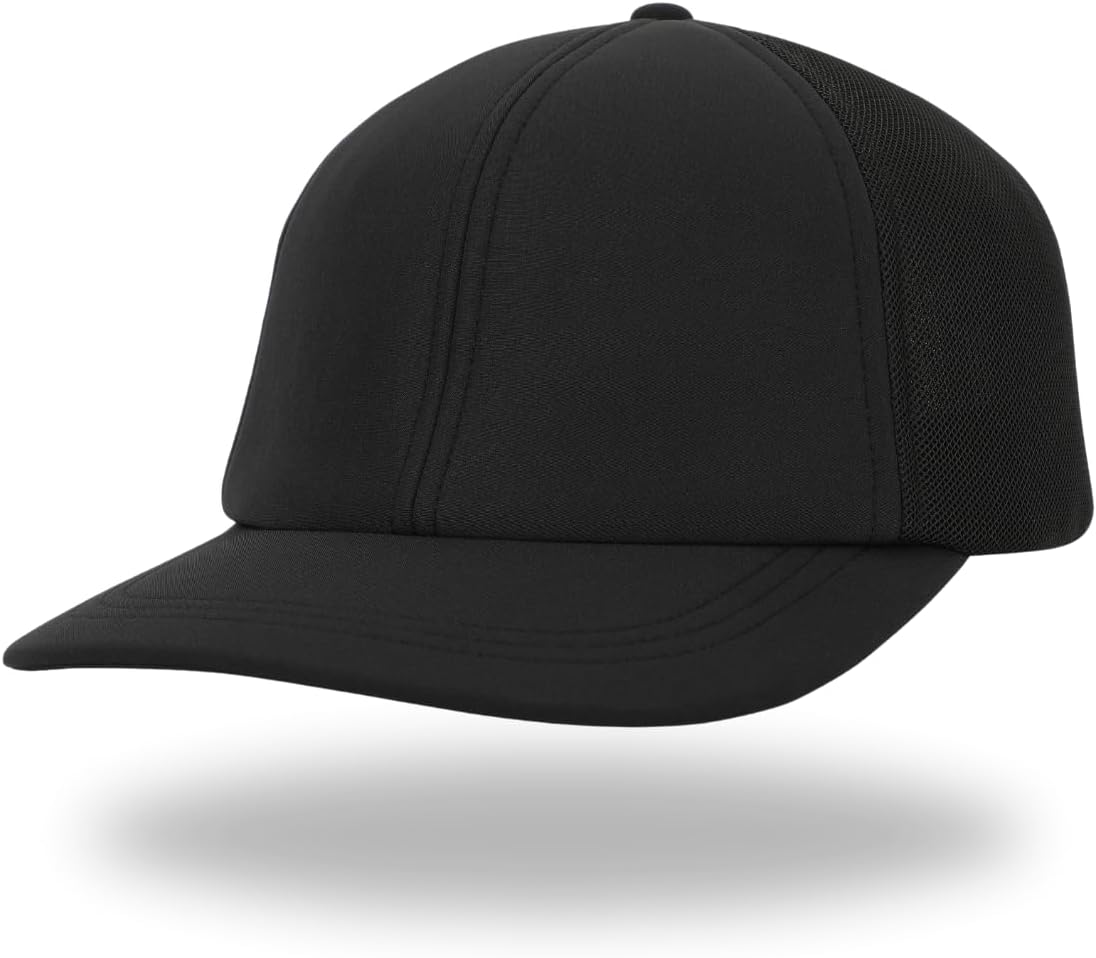 Universal Ultrasuede SS Baseball Hat Packable Brim, Lightweight, Travel Essentials, Boating, Running, Golf, Workout, 6 Panel
