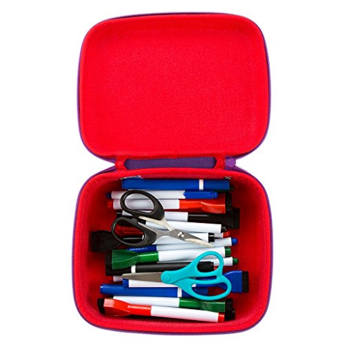 ZIPIT Colorz Big Pencil Case/Pencil Box/Storage Box, Purple