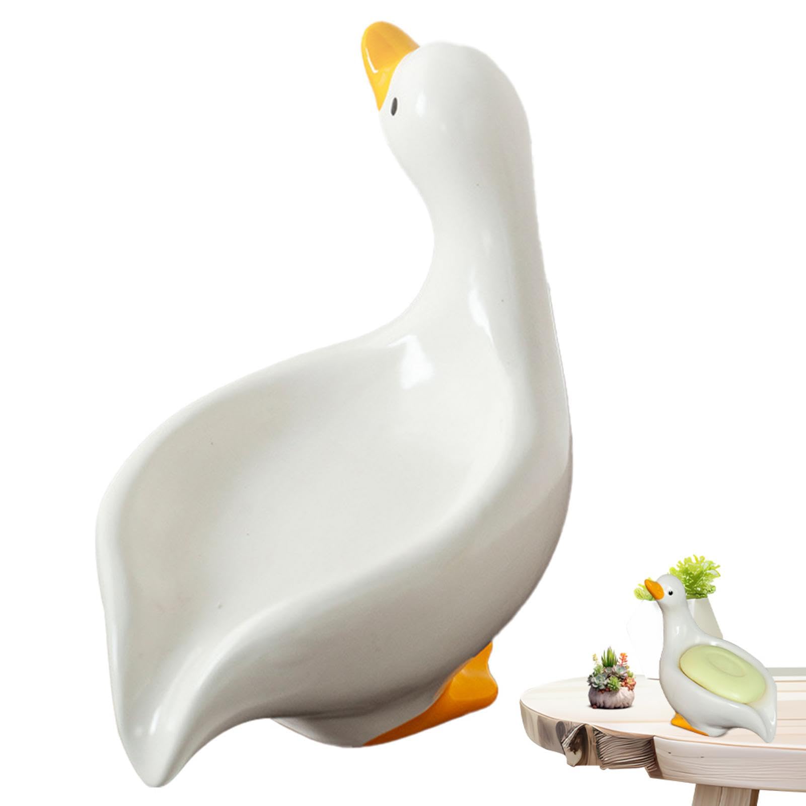 アヒル型セラミックソープディッシュ Amazon｜セラミックソープディッシュ | 愛らしいアヒルの形の
