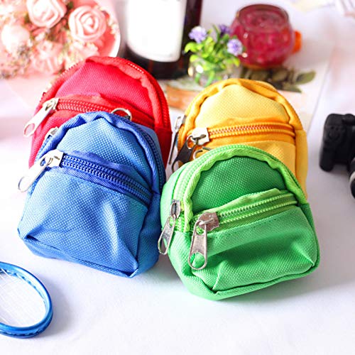 Mini Doll Backpack School Bag Model Dollhouse School Accessory For 1/6 Scale Dollhouse #TOP1