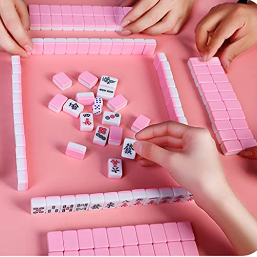 Juego de Mahjong Tradicional Mini Chino 144 Piezas
