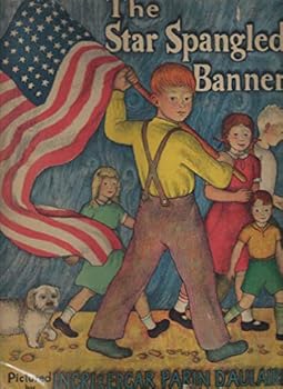 The Star Spangled Banner First Edition D'Aulaire 1942 HB/DJ