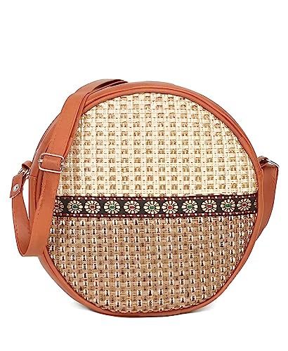 Image of ANESHA Sling Bag for Women, Bags for Women, Sling Bag, Purse for Women, Sling Bag for Women Stylish, Sling Bag for Girls, Women Sling Bag, Bag for Girls Pack of 1 (8.5 x 8.5 x 2.5 Inches)