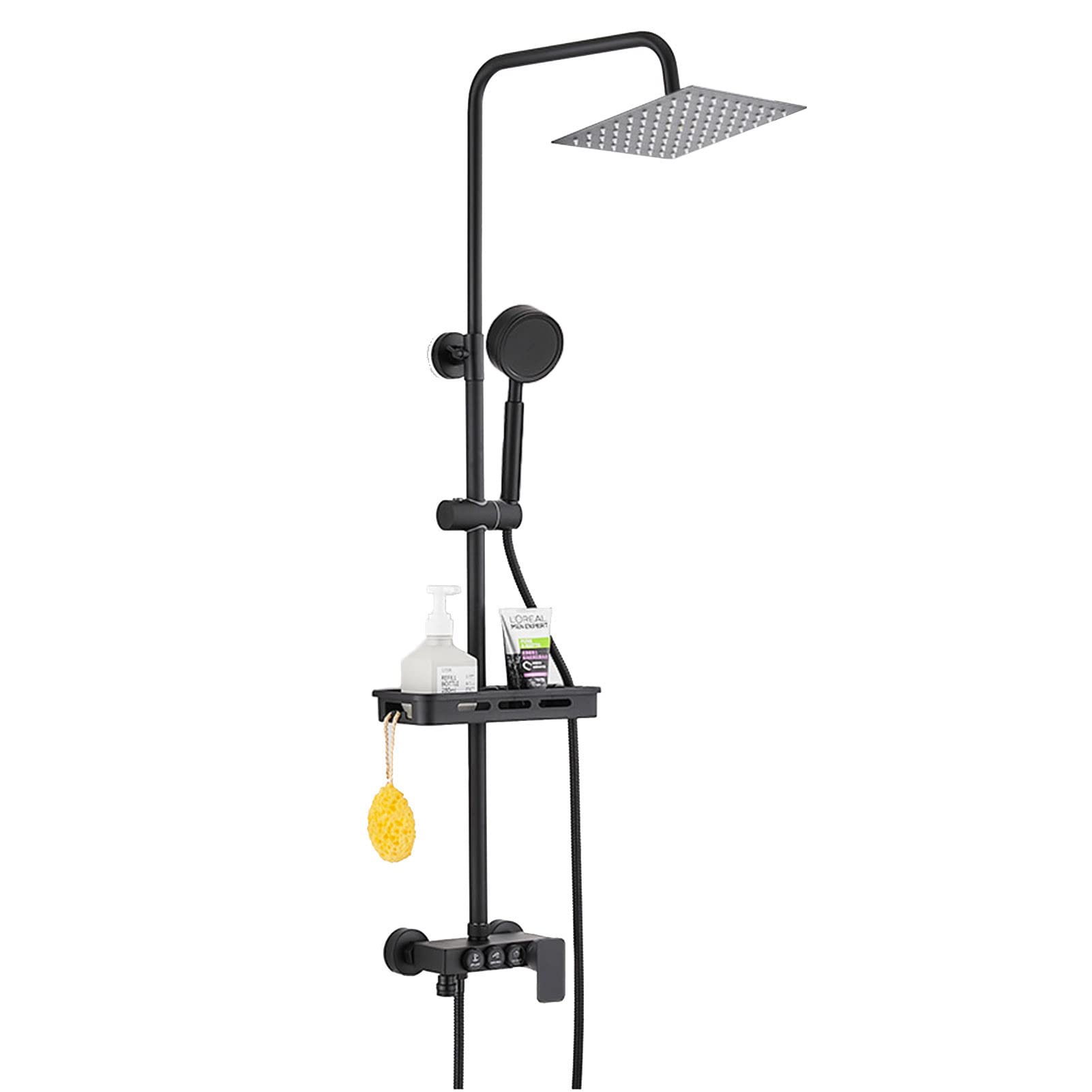 Ensemble de pommeau de douche ajustable pour résoudre les problèmes de pression