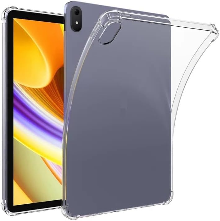 Cubierta trasera transparente de TPU compatible con Chuwi HiPad Air Case 10.3" Tablet PC Slim Protector con 4 bolsas de aire a prueba de golpes