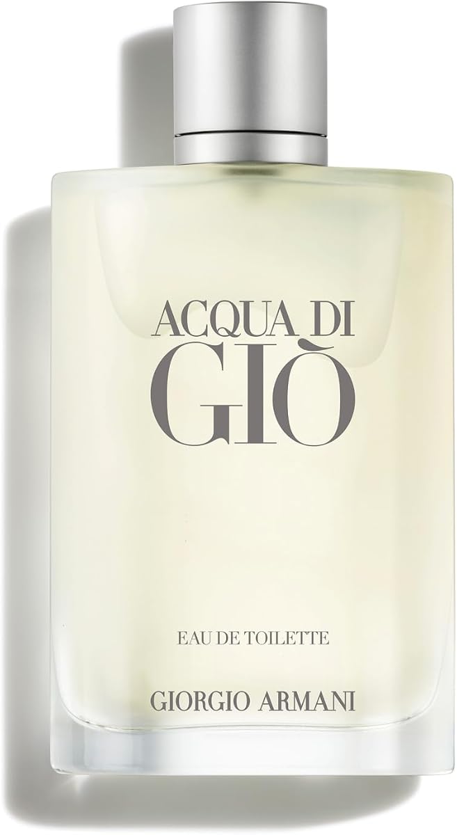 Acqua di Giò Eau de Toilette - Fresh Aquatic Mens Cologne | Fragrance with Bergamot, Marine Notes & Cedarwood - Long Lasting Clean & Citrusy Mens Scent - Perfect for Everyday Wear