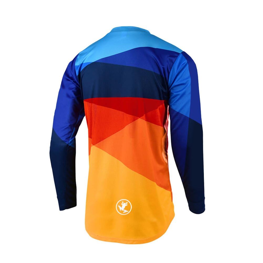 UGLY FROG Downhill Jersey Mens Bike Wear Rage Cycling/Motocross Clothes Mountain Bike Shirt MTB BMX — view 66
