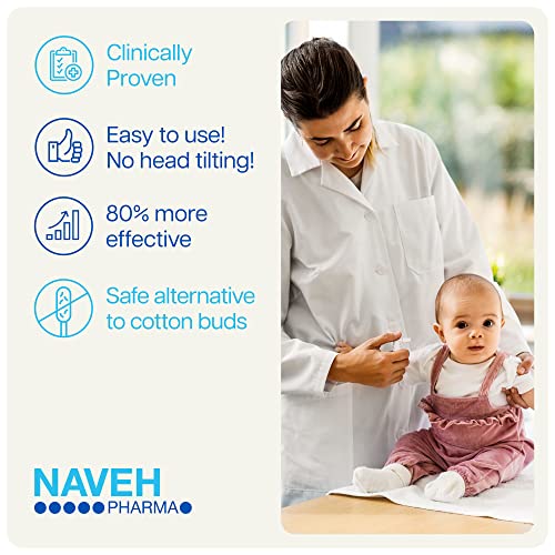 Naveh Pharma Cleanears Baby| Ear Wax Removal Kit Spray Ear Wax Softener Cleaner Ear Irrigation And Wax Dissolution | All-Natural Formula | Nonirritant – For Kids And Adults | 0.5 Fl Oz #TOP3