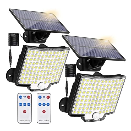Lampe solaire extérieure puissante pour illuminer vos soirées de jardin et entrées de garage