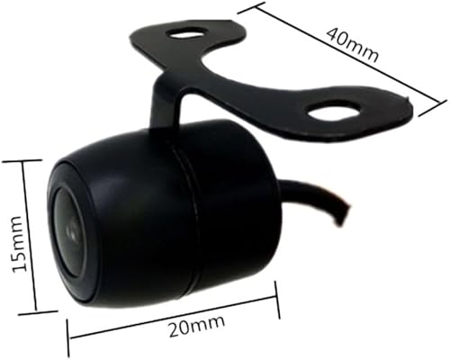 Miniatura 5 de Kit de monitor de espejo retrovisor TFT LCD de 4.3 pulgadas + mini cámara de marcha atrás impermeable de 170° para automóvil/vehículo