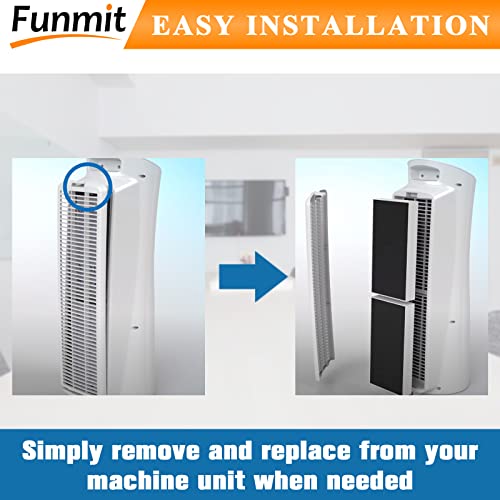 4 Pack Dual Action Hepa-Type Air Purifier Filter Replacement For Febreze And Honeywell U Filter, Repalce Frf102B And Hrf201B, Fit For Fht170, Fht180, Fht190, Hht270W & Hht290 Series Air Purifier #TOP5
