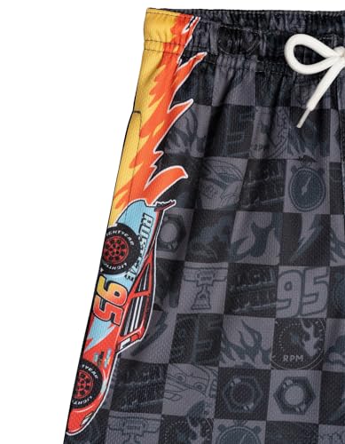 Image of Disney Pixar Boys' Athletic 2-Piece T-Shirt and Shorts Set Toddler to Big Kid