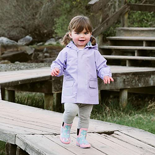Image of JAN & JUL Waterproof Rain Jacket, Raincoat with Hood for Girls and Boys