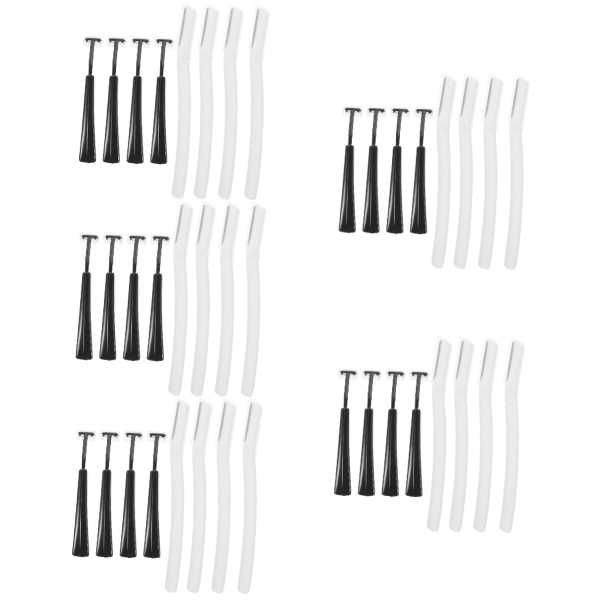 Beaupretty 20ensembles Rasoir à Sourcils T-shape Ensemble Précises Pour Épilation Et Sourcils Outil De Portable Et Pour Résultats Salon à