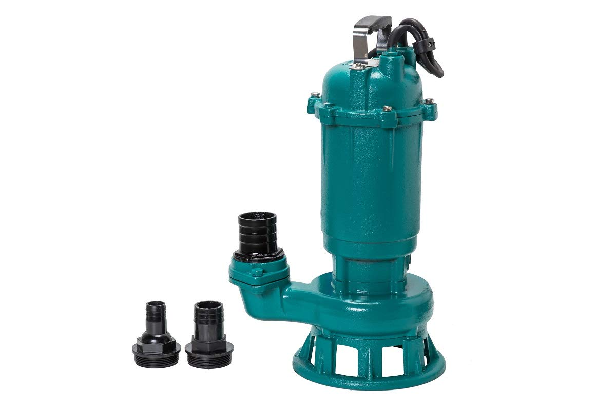 Schmutzwasserpumpe Fäkalienpumpe 550 W Tauchpumpe Cutter Schwimmerschalter