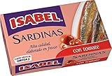 Isabel Sardinas en Tomate - 115 gr